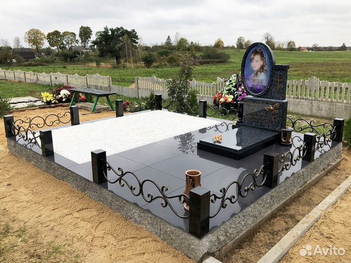 Благоустройство могил, захоронений под ключ