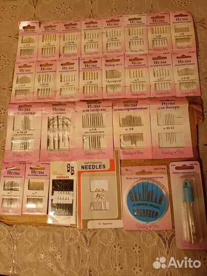 Иголки, булавки