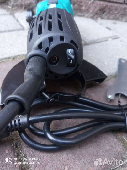 Болгарка ушм Макита 125мм с регулировкой скорости