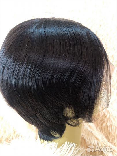 Парик из натуральных волос новый
