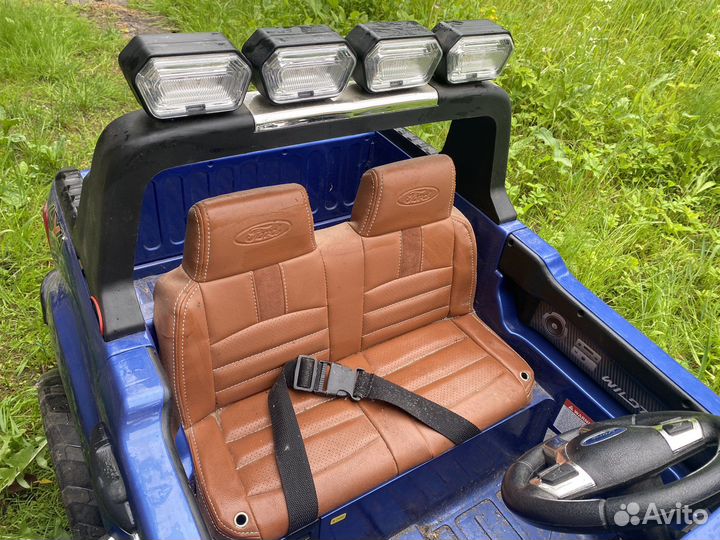 Детский электромобиль бу ford двухместный