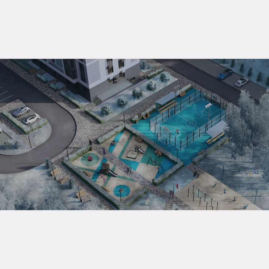 1-к. квартира, 41,5 м², 9/11 эт.