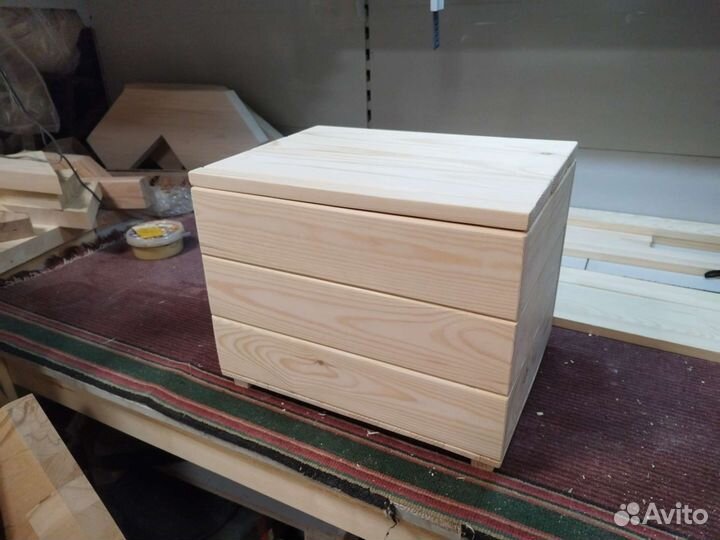 Ящик сундук деревянный