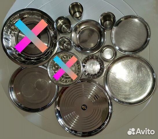 Индийская сервировочная посуда