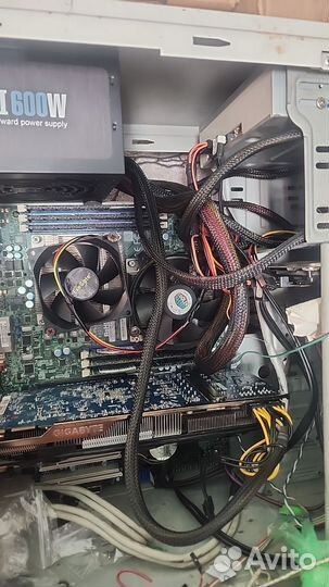 Системный блок двух процессорный мощный