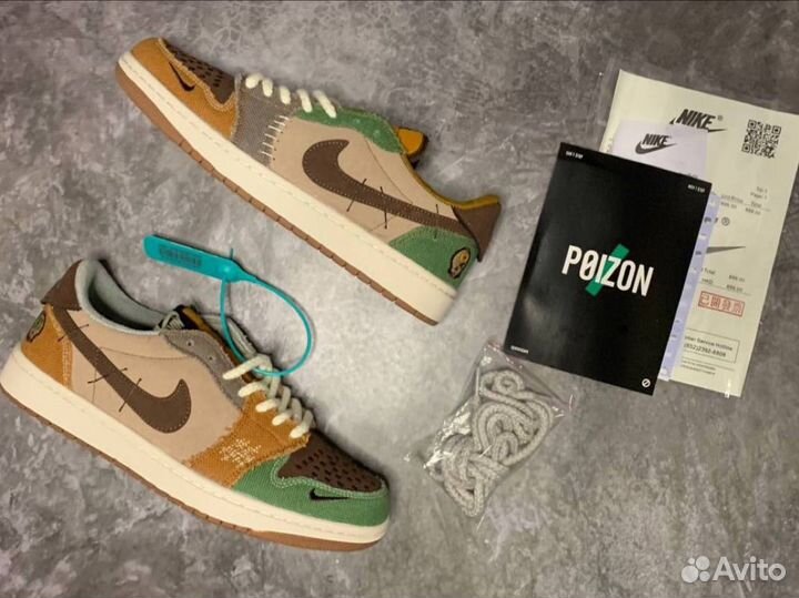 Кроссовки Nike Air Jordan 1 Low Voodoo