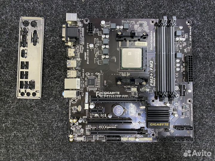 Комплект GA-F2A78M-D3H + A10-6800K