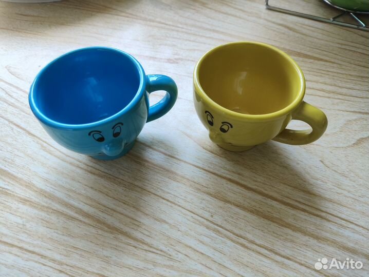 Чашки кофейные мордашки