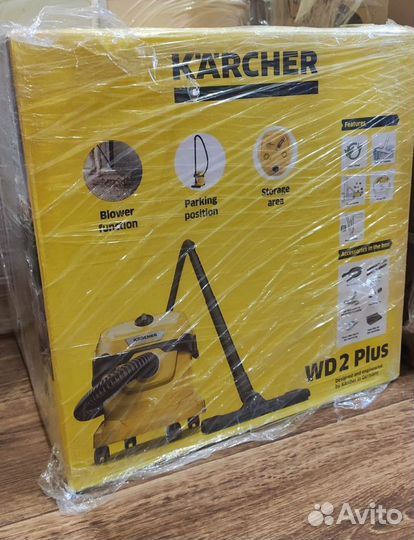 Пылесос karcher wd 2 plus