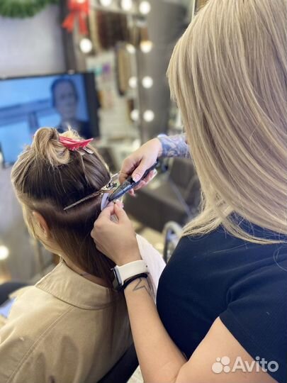 Обучение наращиванию волос