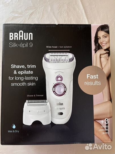 Эпилятор Braun silk epil 9