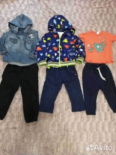 Вещи пакетом на мальчика 1-2 года