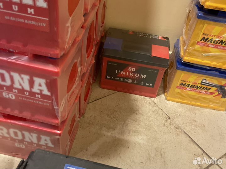 Аккумулятор 60ач