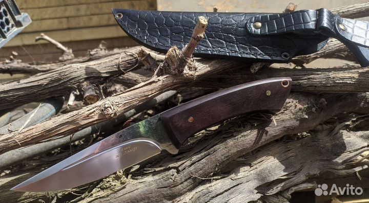 Нож охотничий ручной работы Х12мф