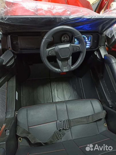 Электромобиль Внедорожник от 2 до8 лет, пульт 4 вд