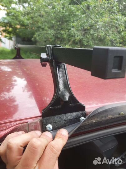 Релинги на крышу renault logan, sandero