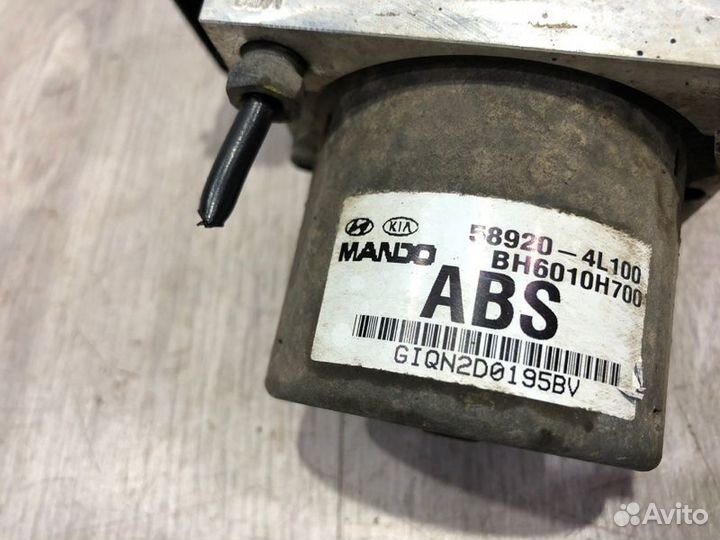 Блок abs Hyundai Solaris хэтчбек 2013