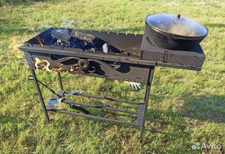 Разборный мангал сталь 3мм