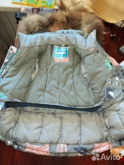 Куртка зимняя для девочки 98