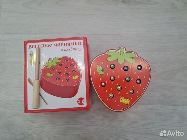 Магнитная рыбалка червячки