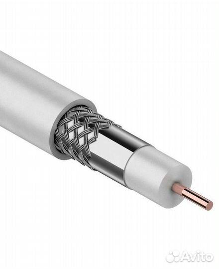 Кабель антенный тв RG-6U (Новый)