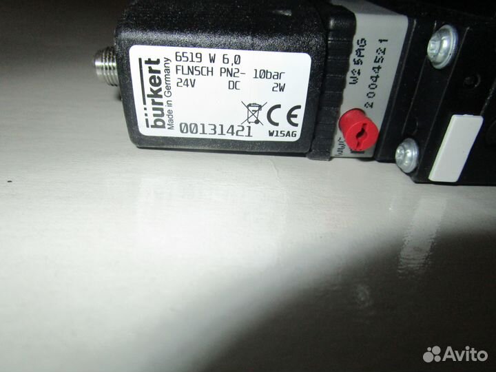 Пневмораспределитель Burkert 6519 w 6.0 (00131421)