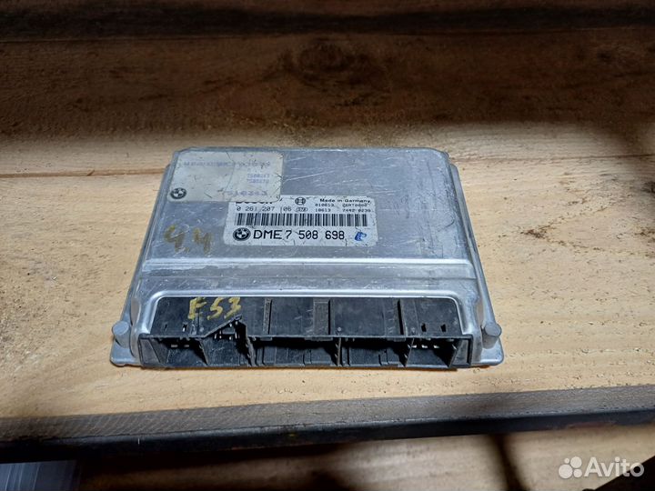 Эбу Блок управления двигателем bmwx5E53 M62 4.4