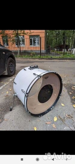 Бас барабан бочка