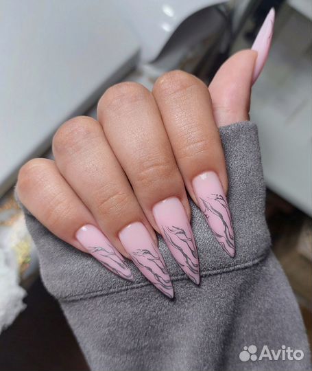 Маникюр Укрепление Наращивание