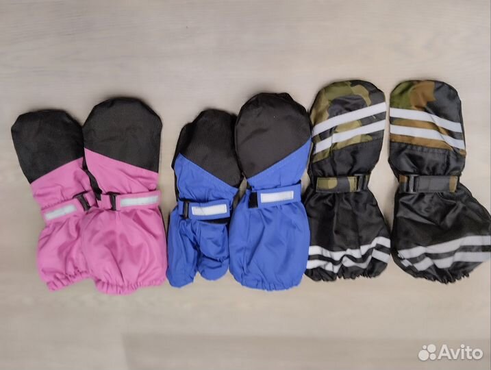 Варежки краги зимние