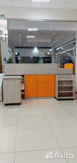 Детская кровать чердак