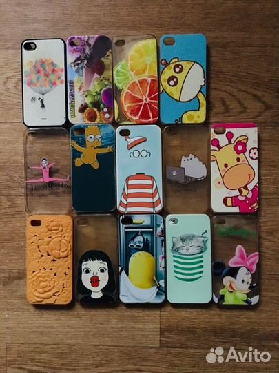 Чехлы на телефон Айфон 4 и 4S