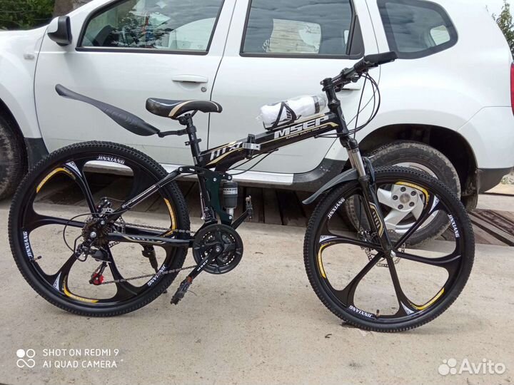 Велосипед на литых дисках