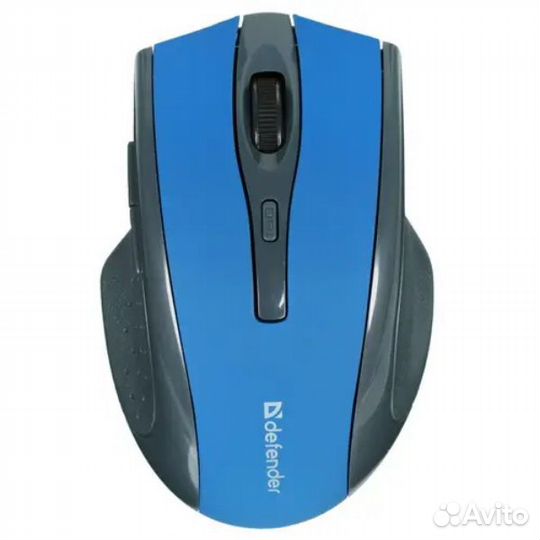 Мышь беспроводная Defender Accura MM-665 синий,6 к