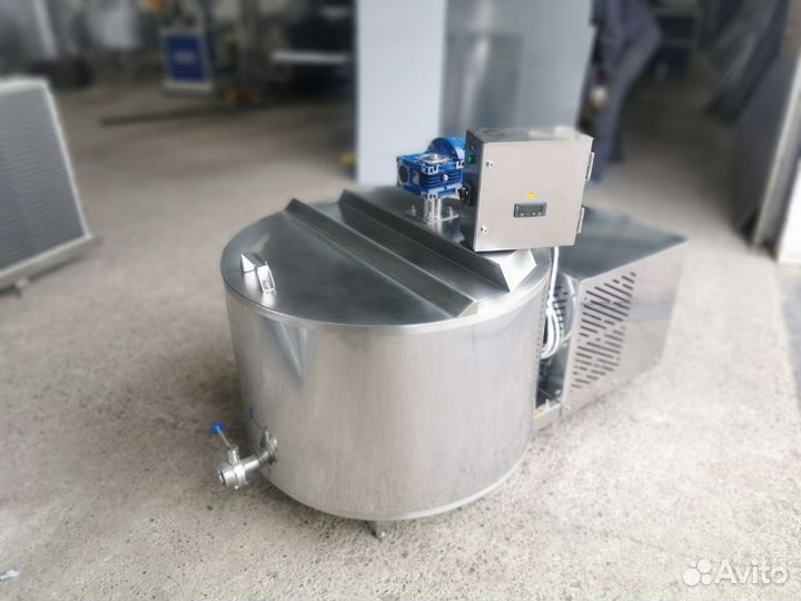 Охладитель молока 200л. Шайба