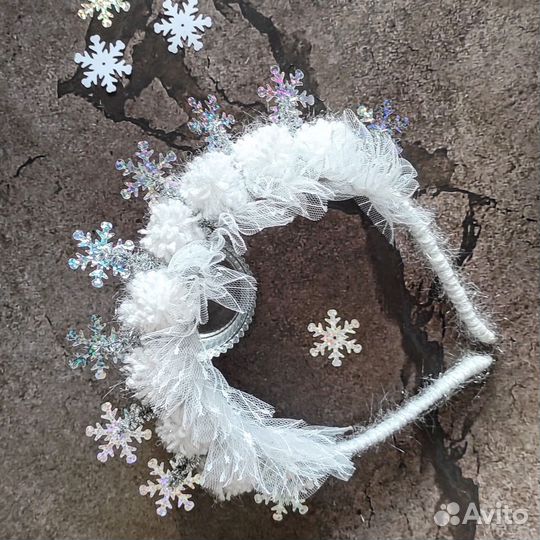 Ободок новогодний