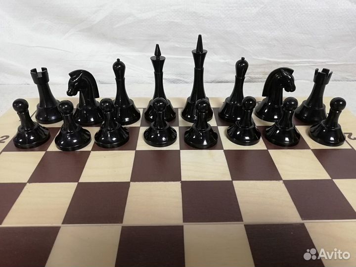 Шахматы СССР Большие красивые фигуры