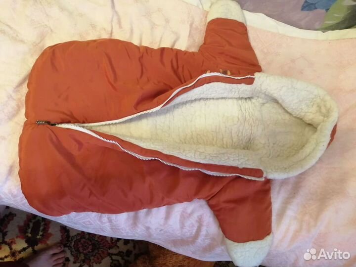 Конверт зимний на овчине