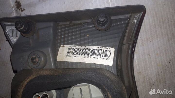 Фонарь задний левый Kia Rio QB G4FA 2011