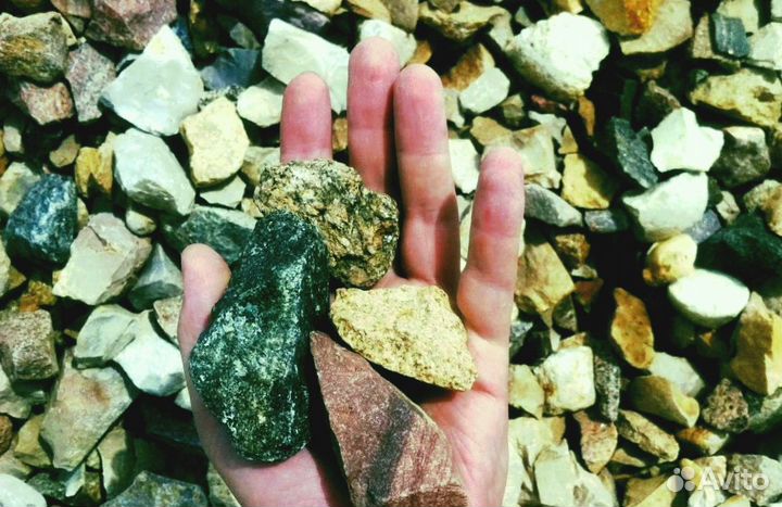 Щебень гравийный