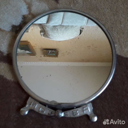 Винтажное стариное зеркало СССР (москва)