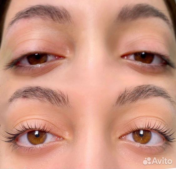 Ламинирование ресниц и бровей