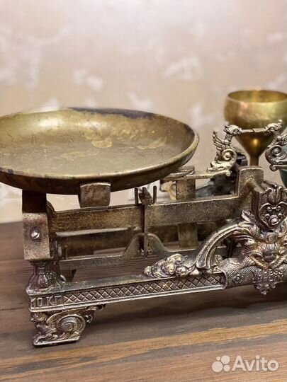 Антикварные старинные весы