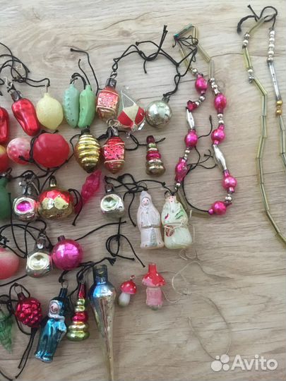 Елочные игрушки СССР