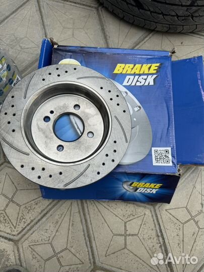 Тормозные диски на hyundai solaris kia rio