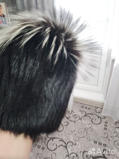 Шапка зимняя меховая женская