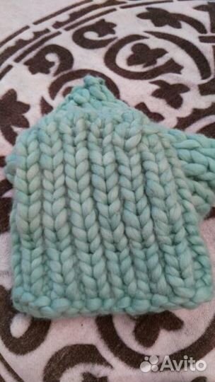 Снуд и шапка шерсть Мериноса (комплект)