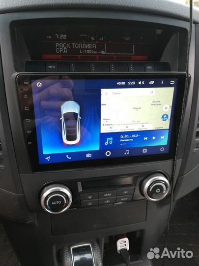 Магнитола Mitsubishi Pajero 4 Teyes