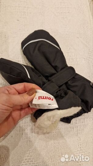 Зимние варежки краги reima, kerry, glissage