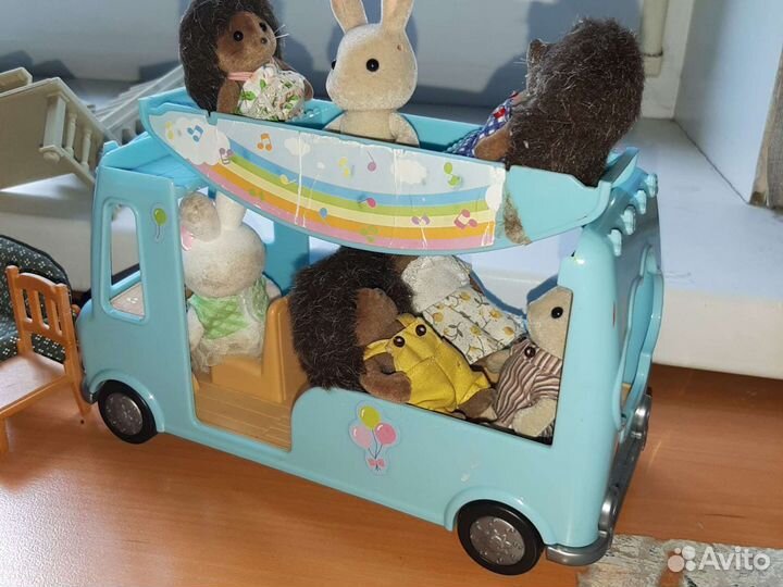 Дом сильвания фэмили+ мебель животные